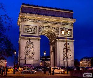 Puzzle Arc de Triomphe, Paris 