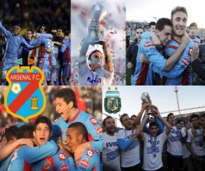 Puzzle Arsenal Football Club, Champion Clausura 2012, Argentine