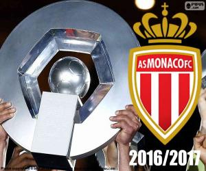 Puzzle AS Monaco champion 2016-2017