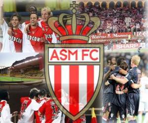 Puzzle AS Monaco qui joue pour le championnat français