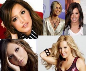 Puzzle Ashley Tisdale est une actrice, chanteuse et mannequin, célèbre pour son rôle en tant que co-vedette dans le film de Disney Channel High School Musical