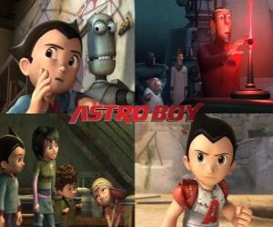 Puzzle AstroBoy ou Astro Boy, avec des amis