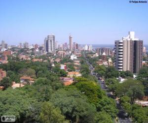 Puzzle Asuncion, Paraguay