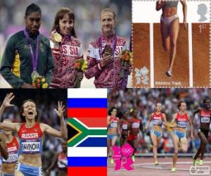 Puzzle Athlétisme 800m femmes Londres 12