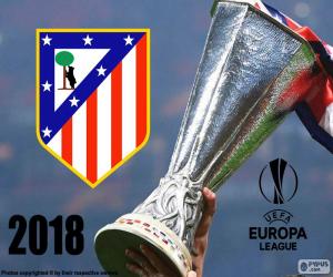 Puzzle Atletico Madrid, Europa League 2018