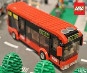 Puzzle Autobus urbain de Lego