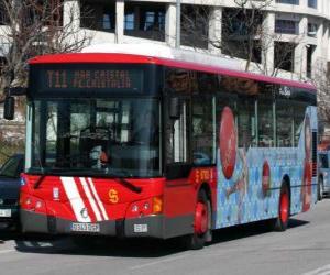 Puzzle Autobus urbain