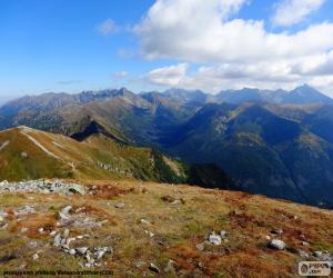 Puzzle Automne en haute montagne