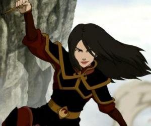 Puzzle Azula est la princesse de la Nation du Feu et sa petite sœur de Zuko