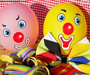 Puzzle Ballons de clown