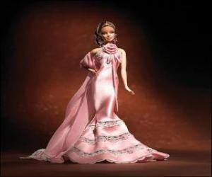 Puzzle Barbie avec vêtement de fantaisie pour fête