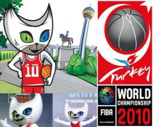 Puzzle Bascat Pet Championnat du Monde de basket-ball 2010 en Turquie