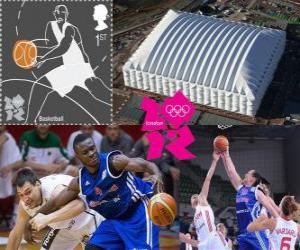 Puzzle Basket-ball ou Basketball - Londres 2012 -