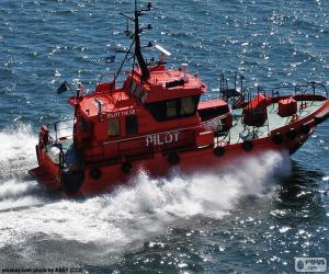 Puzzle Bateau pilote suédois