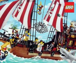 Puzzle Bateau pirate de Lego