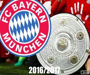 Puzzle Bayern Múnich, champion 2016-2017