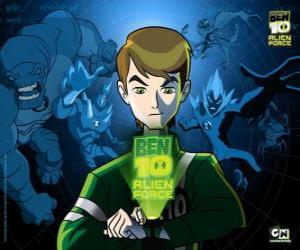 Puzzle Ben 10 et extra-terrestres