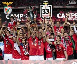 Puzzle Benfica, champion 2013-2014