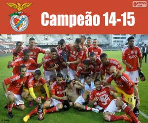 Puzzle Benfica, champion 2014-2015