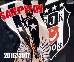 Puzzle Beşiktaş, champion 2016-2017
