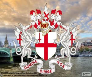 Puzzle Blason de la ville de London