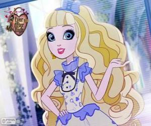 Puzzle Blondie Lockes, une jeune fille Royal en Ever After High