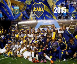 Puzzle Boca champion 1ère Division 2015