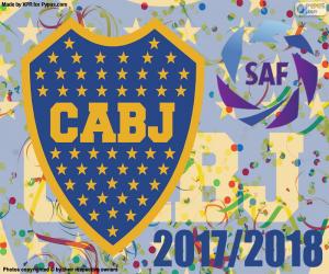 Puzzle Boca Juniors, Superliga 2017-2018