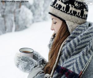 Puzzle Boisson chaude pour le froid