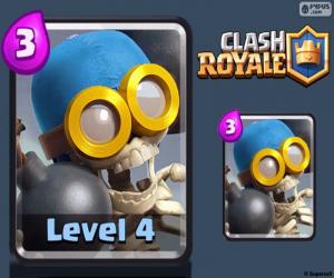 Puzzle Bombardier de Clash Royale