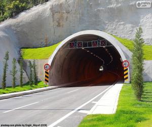 Puzzle Bouche de tunnel