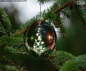 Puzzle Boule de sapin de Noël