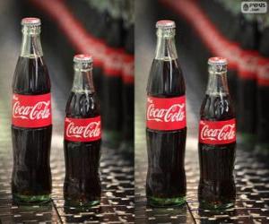 Puzzle Bouteilles originale de Coca-Cola