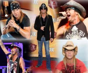 Puzzle Bret Michaels est un chanteur de hard rock