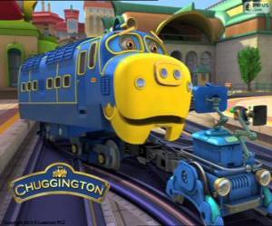 Puzzle Bruno, locomotive diesel électrique de Chuggington