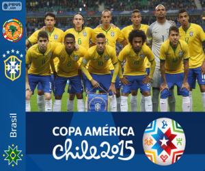 Puzzle Brésil Copa America 2015