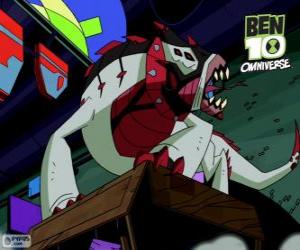 Puzzle Buglézard est un alien du Nemetrix, Ben 10 Omniverse