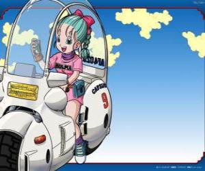 Puzzle Bulma avec son vélo