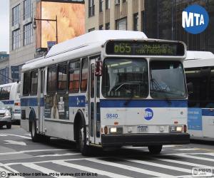 Puzzle Bus urbain de New York