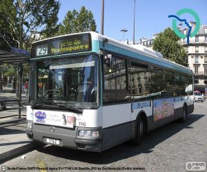 Puzzle Bus urbain de Paris