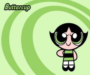 Puzzle Buttercup ou Rebelle est le plus fort et plus courageux des Powerpuff Girls, Les Supers Nanas