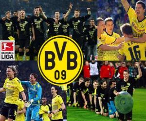 Puzzle BV 09 Borussia Dortmund, champion de Bundesliga 2011-12