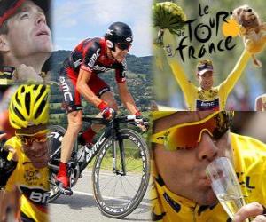 Puzzle Cadel Evans vainqueur du Tour de France 2011