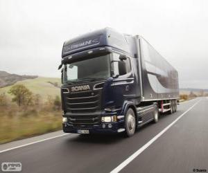 Puzzle Camion Scania R 580 4×2 Streamline