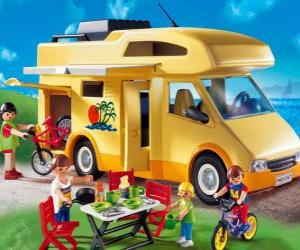 Puzzle Camping-car Playmobil