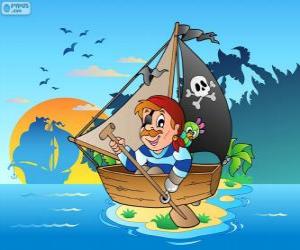 Puzzle Canot pirate