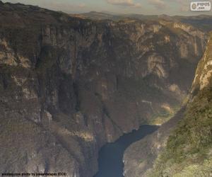 Puzzle Canyon du Sumidero, Mexique