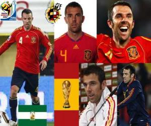 Puzzle Carlos Marchena (Les invincibles) défense de l'équipe nationale Espagnol