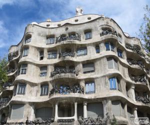 Puzzle Casa Milà, Barcelone