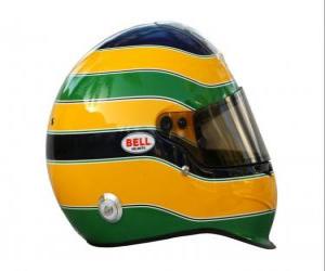 Puzzle Casque Bruno Senna 2010 